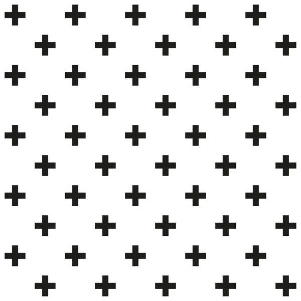 Croise Motif Dans Style Abstrait Modèle Géométrique Abstrait Sans Couture — Image vectorielle
