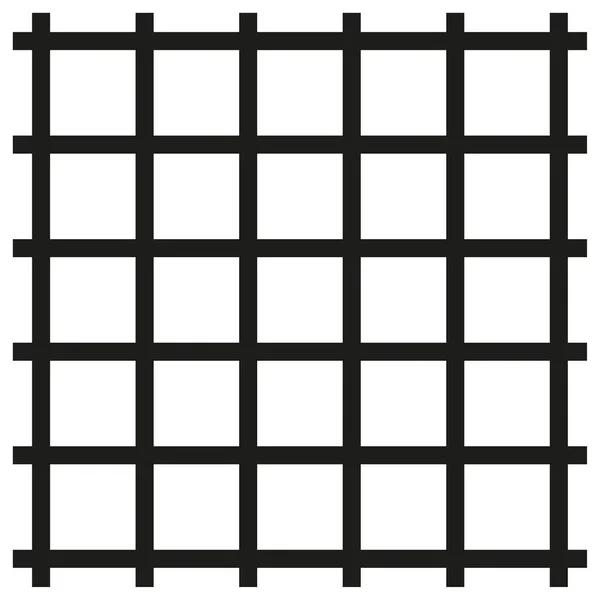 Modern Grid Thick Bars Pop Art Modern Graphic Design Square — Stock Vector