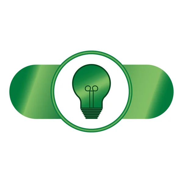 Grüne Energieeffizienz Vector Logo Diagrammkonzept Hintergrund Grüne Energie Vektorillustration Eps — Stockvektor