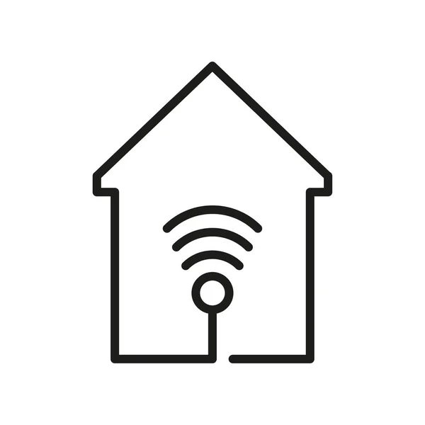 Smart Home Vektor Symbol Für Grafikdesign Logo Website Soziale Medien — Stockvektor