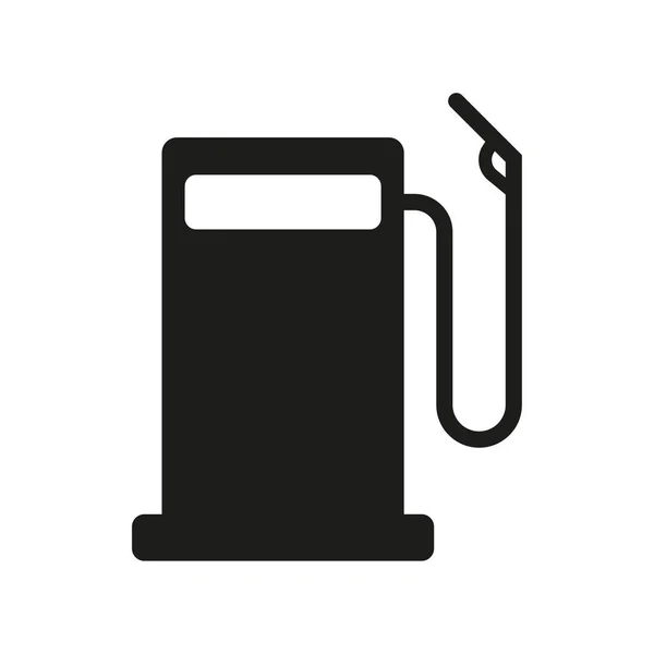 Bijtanken Icoon Dieselvoertuig Tankt Benzinestation Vector Illustratie Eps — Stockvector