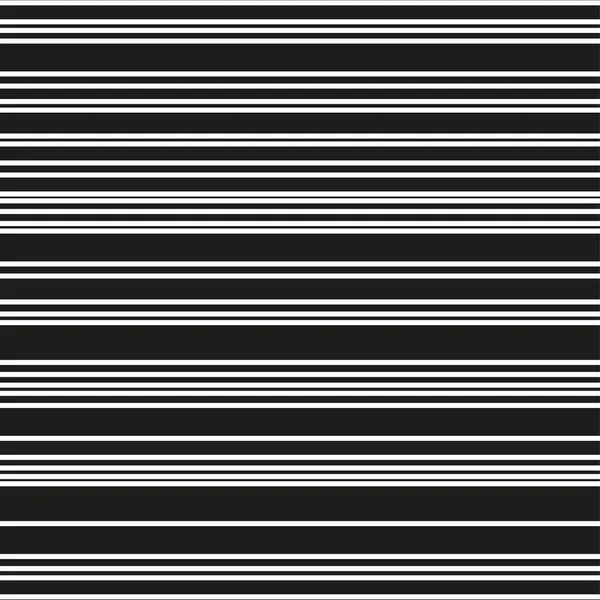 Schwarze Streifen Unterschiedlicher Stärke Abstraktes Geometrisches Muster Digitale Futuristische Tapete — Stockvektor