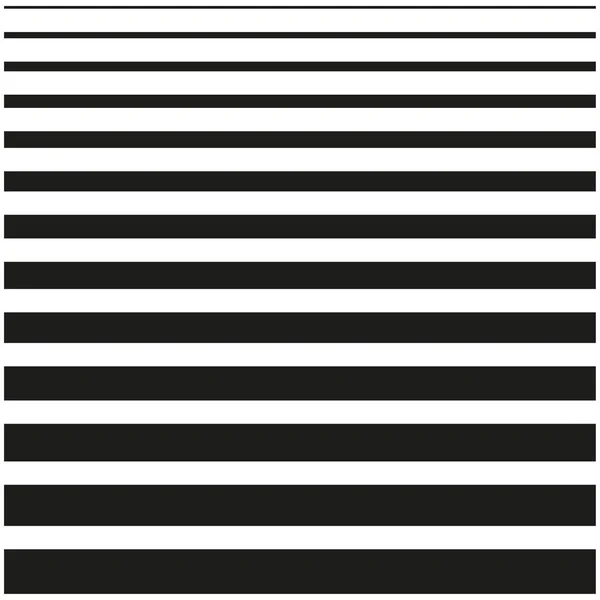 Schwarze Streifen Unterschiedlicher Stärke Abstraktes Geometrisches Muster Digitale Futuristische Tapete — Stockvektor