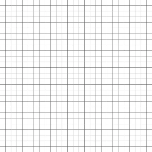 シームレスで再現性のある正方形のグリッド メッシュ グラフ 印刷用紙パターン 通常のラティス グレートグレーティング トレリスと細い線でグリル ベクトルイラスト Eps — ストックベクタ