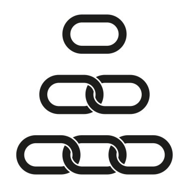 Düz halka simgesi. Vektör çizimi. Hisse senedi. EPS 10.