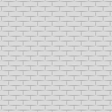 Seramik tuğla kiremit duvar. Vektör çizimi. Hisse senedi. EPS 10.