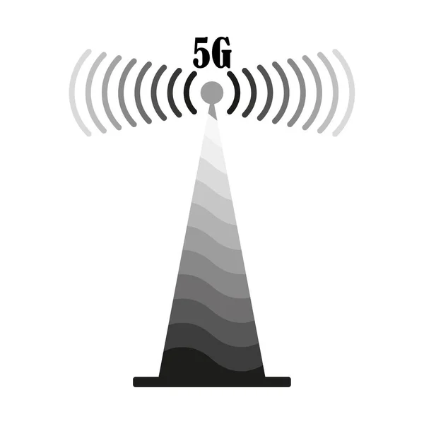 5G通信アンテナアイコン ベクトルイラスト ストック画像 Eps — ストックベクタ