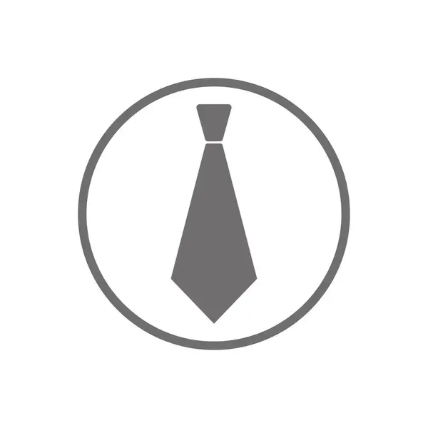 Nyakkendős Ikon Vektor Illusztráció Készletkép Eps — Stock Vector