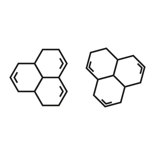 Bee Hive Ikonen Vaxkaksikonen Vektorillustration Lagerbild Eps — Stock vektor