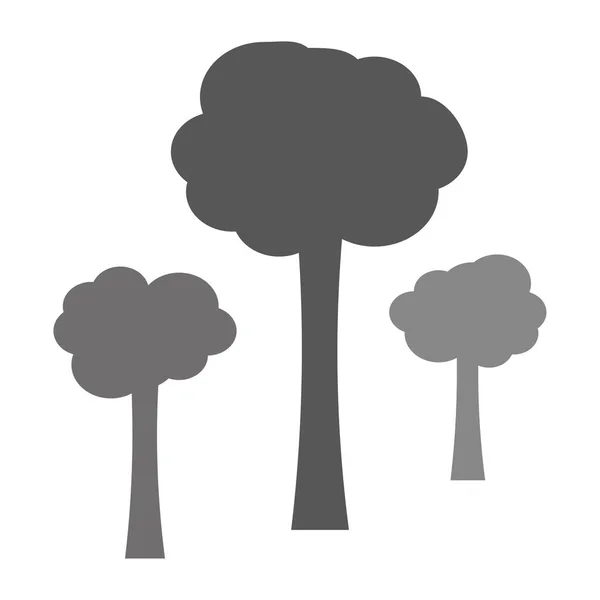 Ikona Drzewa Ilustracja Wektora Eps Obraz Zapasów — Wektor stockowy