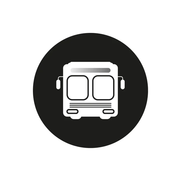 Ícone Autocarro Escolar Ilustração Vetorial Imagem Estoque Eps — Vetor de Stock
