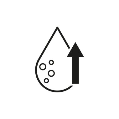 Yüksek kolesterol ikonu. Vektör çizimi. EPS 10. Stok resmi.