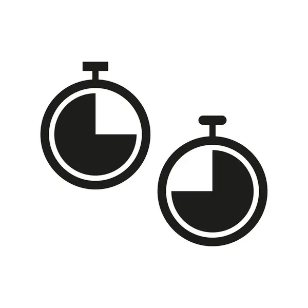 stock vector Time icon. Clock icon. Vector illustration. EPS 10. stock image.