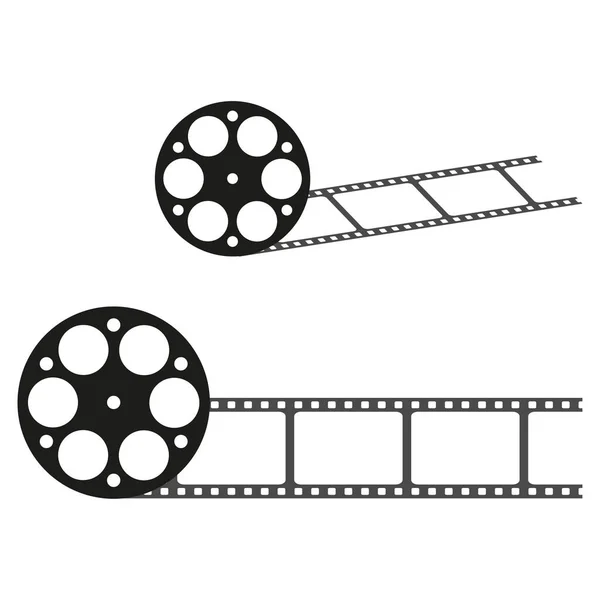 Ikona Video Filmu Vektorová Ilustrace Eps Stock Obrázek — Stockový vektor