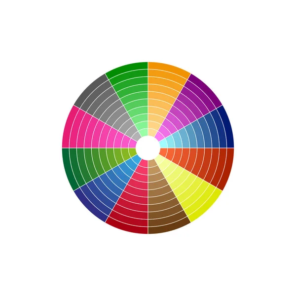 Ruedas Color Ilustración Vectorial Eps Imagen Stock — Archivo Imágenes Vectoriales
