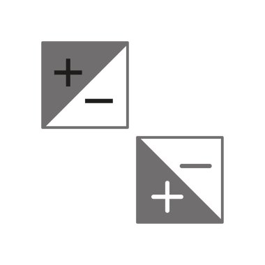 Kamera simgesi seti için ışık ayarları. Vektör çizimi. Stok görüntüsü. EPS 10.