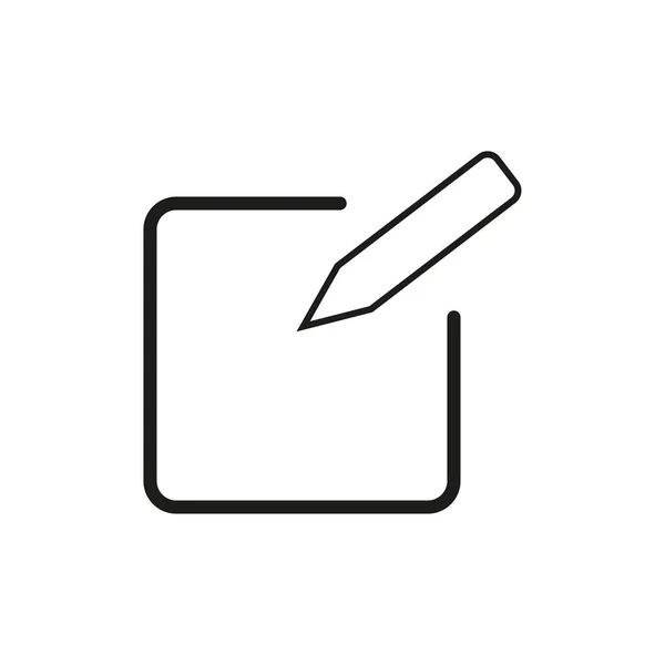 Inscrivez Vous Icône Icône Crayon Modifier Icône Illustration Vectorielle Eps — Image vectorielle