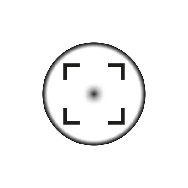 Значок Объектива Камеры Векторная Иллюстрация Eps Изображение — стоковый вектор