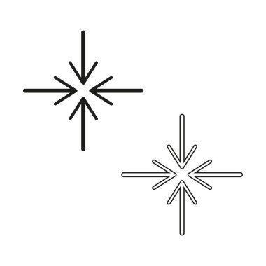 Bağlantı simgesi seti. Vektör çizimi. EPS 10. Resim yükle.