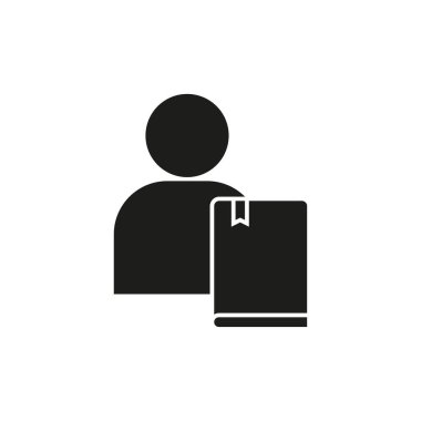 Taslak simgesi öğreniliyor. Vektör çizimi. EPS 10. Resim yükle.