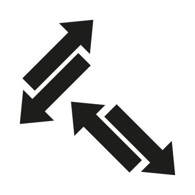 Ok simgesi ayarlandı. Vektör çizimi. EPS 10. Resim yükle.