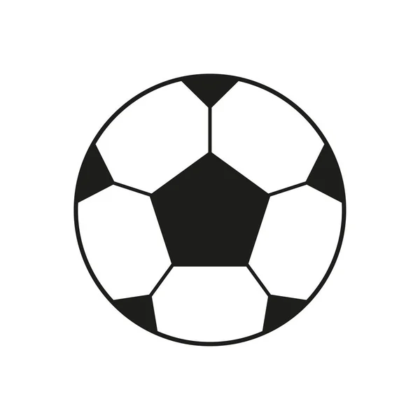 Soccer Ball Icon Football Ball Icon Vector Illustration Eps Stock — Stock Vector