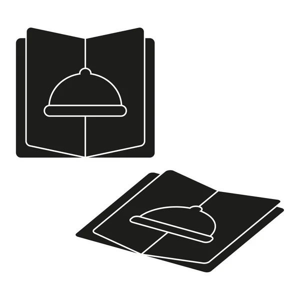 Cafe Restaurant Menu Book Icon Vector Illustration Eps Stock Image — Stock Vector