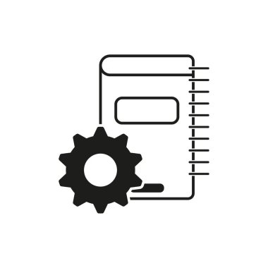 Teknik belge ikonu. Vektör çizimi. EPS 10. Resim yükle.