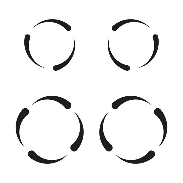 Cirkulär Ikon Vektorillustration Eps Lagerbild — Stock vektor
