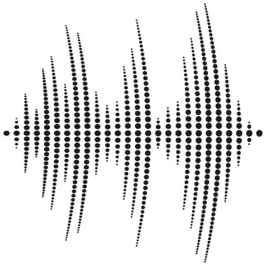 Noktalı eşitleyici simgesi. Vektör çizimi. EPS 10. Resim yükle.