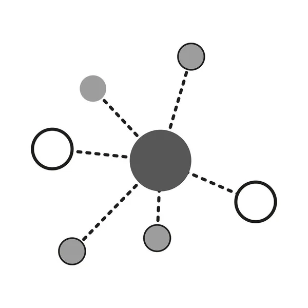 Значок Структуры Бизнеса Векторная Иллюстрация Eps Изображение Стоковый вектор
