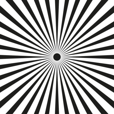 Siyah beyaz grunge güneş patlaması. Vektör çizimi. EPS 10. Resim yükle.