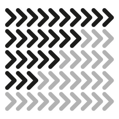 Yatay ilerleme, seviye göstergeleri sıralı. Vektör çizimi. EPS 10. Resim yükle.