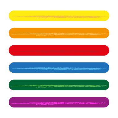 Canlı grunge çizgileri. Sanatsal spektrum. Vektör çizimi. EPS 10. Resim yükle.