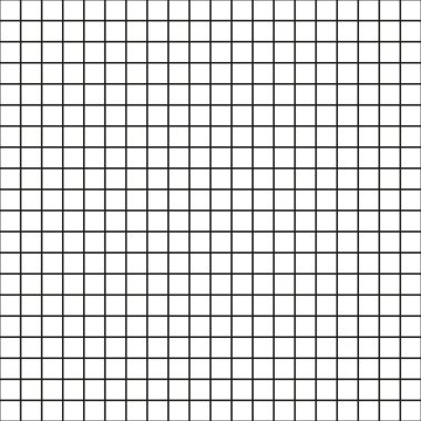 Şebeke vektör deseni. Siyah çizgiler çizgisi. Kusursuz kare şebeke. Geometrik tasarım arka planı. EPS 10.