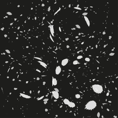 Sıçrama rakamı. Siyah soyut şekil. Vektör dokusu elemanı. Karanlık arkaplan simgesi. EPS 10.