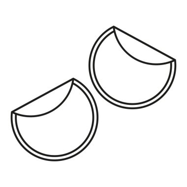 Poşet siluetleri hazır. Modern el çantası sembolü. Moda aksesuarları. Vektör temiz illüstrasyon. EPS 10.