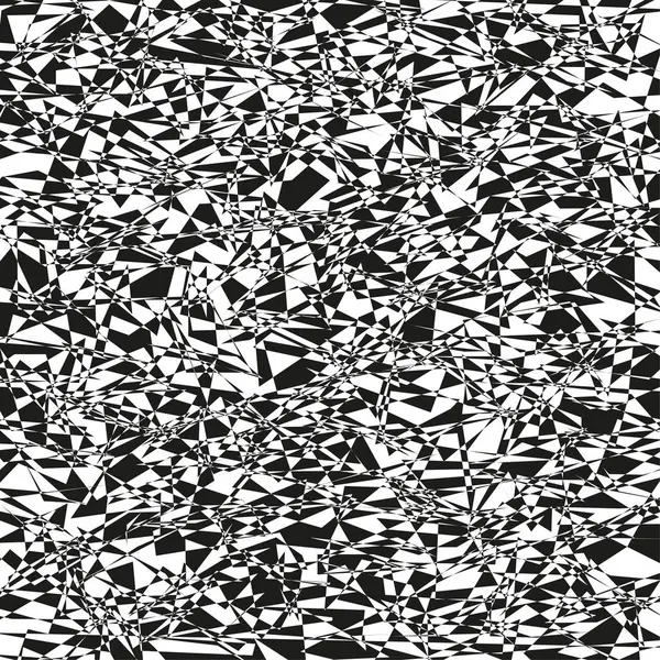 İnce tahıl dokusu. Siyah beyaz küçük parçalar. Soyut parçalanmış yüzey. Vektör kaotik şablon. EPS 10.