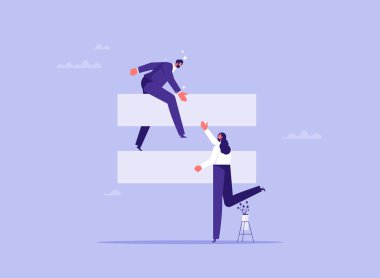 Ofis kavramında cinsiyet eşitliği, kadınların organizasyonda kabul edilmesi, kadın ve erkeğe eşit davranılması, işadamlarının eşitlik işaretinde durması ve iş kadınlarının aynı seviyeye ulaşmasına yardım veya destek olması gibi zorluklar