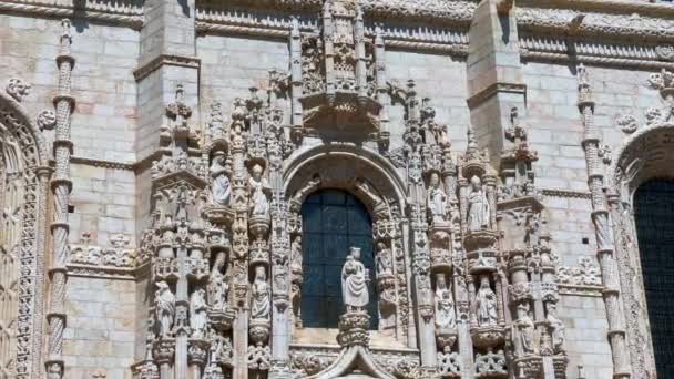 Mosteiro Hieronymites Lisboa — Vídeo de Stock