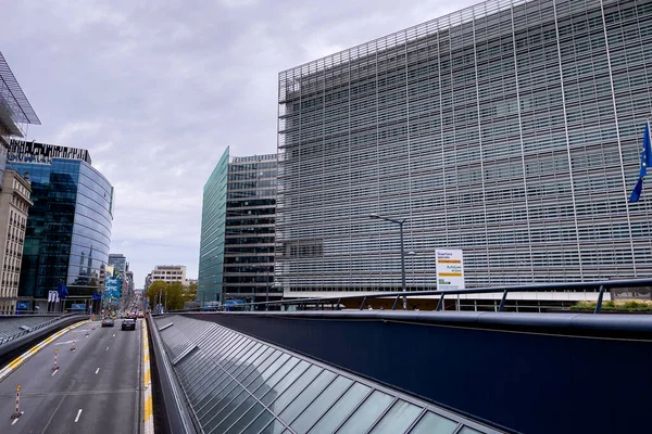 Embarras Proximité Siège Commission Européenne Bruxelles — Photo