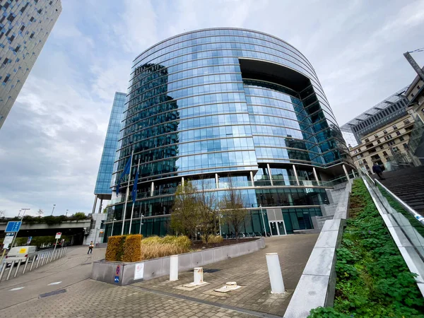 stock image Lex building of the Council of the European Union in Brussels