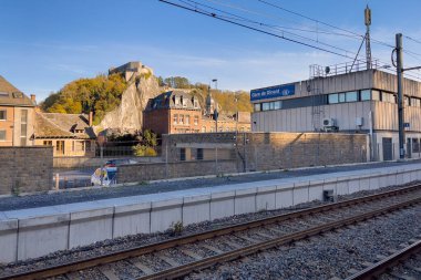 Belçika 'daki Dinant tren istasyonu.