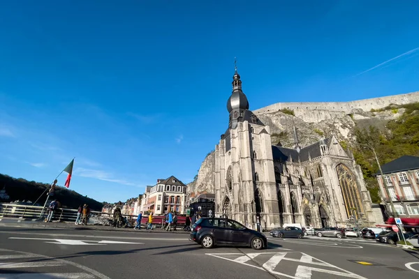 Notre Dame Dinant Belgio — Foto Stock