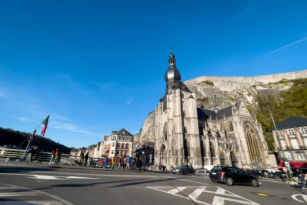 Notre Dame Dinant Belgio — Foto Stock