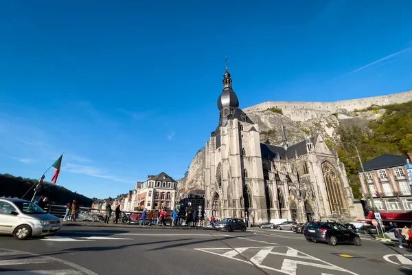 stock image Notre Dame de Dinant in Belgium