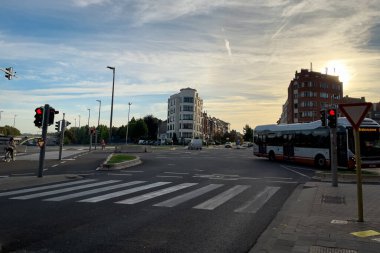 Brüksel 'de arabalar sürüyor