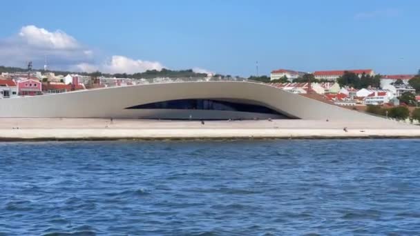 Maat Museum Für Kunst Architektur Und Technologie Lissabon Portugal — Stockvideo