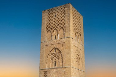 Rabat, Fas 'taki Hasan Kulesi.