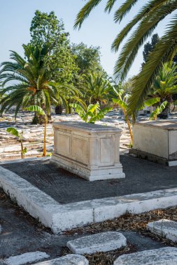 Tanger, Fas 'taki eski bir Yahudi mezarlığı.
